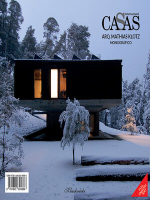 cover image of CASAS INTERNACIONAL 184 Mathias Klotz